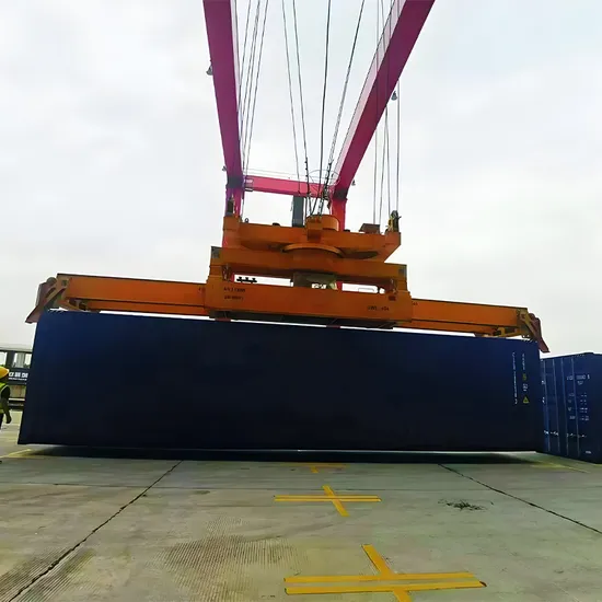 Telescopic Container Spreader for Heavy Lifting Equipment
