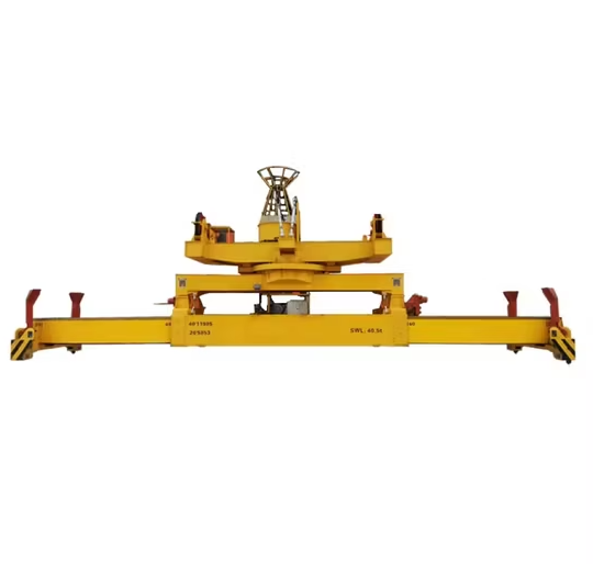Container Spreader แบบ Telescopic ยกคู่ ไฮดรอลิก (20 ฟุต-45 ฟุต)